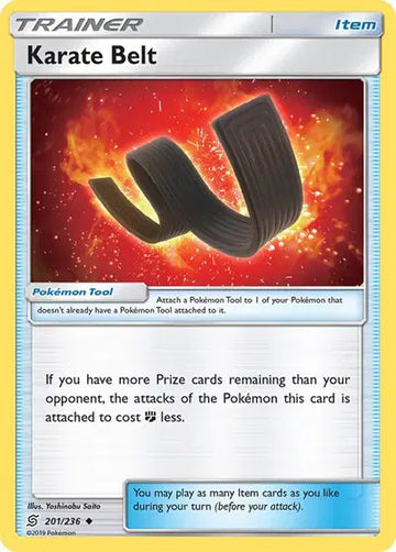 Sun & Moon Unified Minds 201/236 Karate Belt