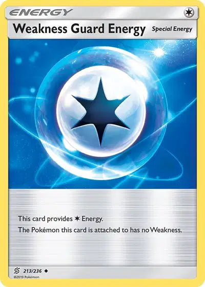 Sun & Moon Unified Minds - 213/236 Weakness Guard Energy