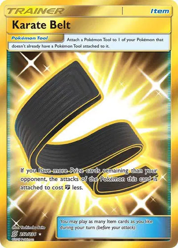 Sun & Moon Unified Minds 252/236 Karate Belt (Secret)