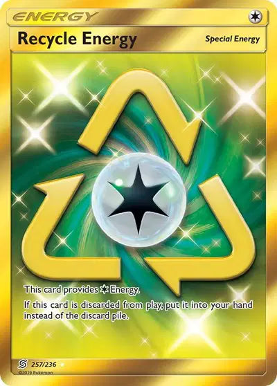 Sun & Moon Unified Minds 257/236 Recycle Energy (Secret)