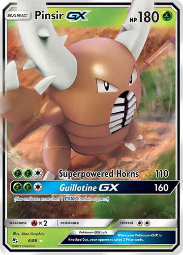Hidden Fates 6/68 Pinsir GX