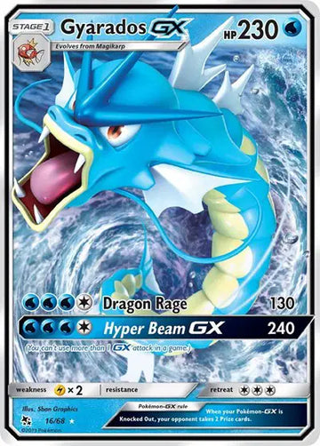 HIDDEN FATES 16/68 Gyarados GX