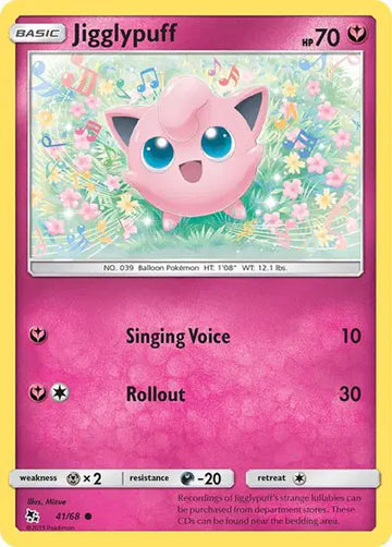 Hidden Fates 41/68 Jigglypuff