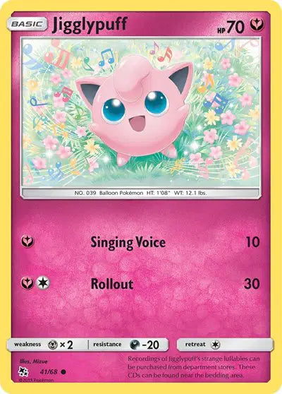 Hidden Fates 41/68 Jigglypuff
