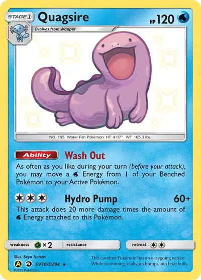 Hidden Fates SV10/SV94 Quagsire