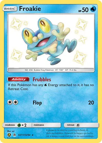 Hidden Fates SV11/SV94 Froakie