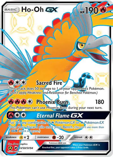HIDDEN FATES SV50/SV94 Ho-oh