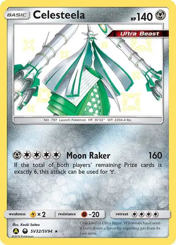 Sun & Moon Hidden Fates  SV32/SV94 Celesteela