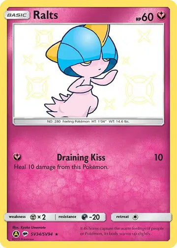 Hidden Fates SV34/SV94 Ralts