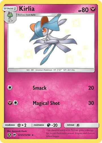 Hidden Fates SV35/SV94 Kirlia