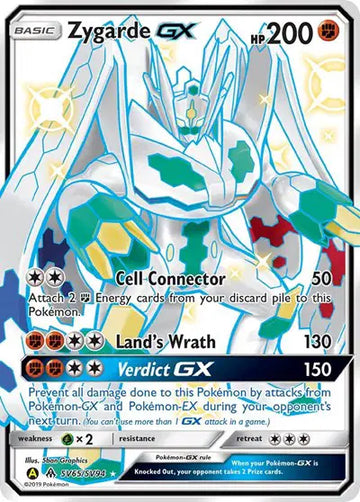 HIDDEN FATES SV65/SV94 Zygarde GX
