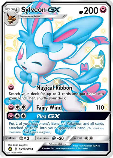 HIDDEN FATES SV76/SV94 Sylveon GX