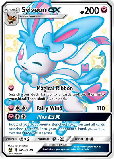 Hidden Fates  SV76/SV94 Sylveon GX