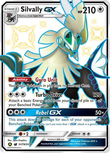 Hidden Fates SV79/SV94 Silvally GX