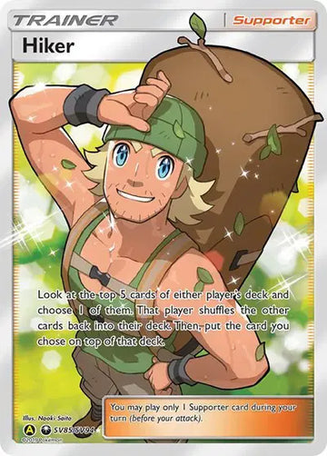 Sun & Moon Hidden Fates SV85/SV94 Hiker