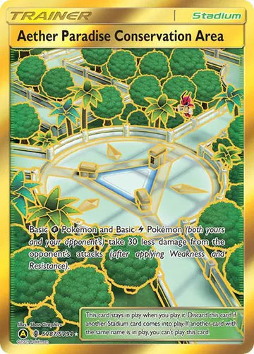Sun & Moon Hidden Fates SV87/SV94 Aether Paradise Conservation Area