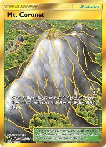 Sun & Moon Hidden Fates SV89/SV94 Mt. Coronet