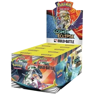 Sun & Moon Cosmic Eclipse Build & Battle Display
