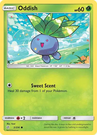 Sun & Moon Cosmic Eclipse 2/236 Oddish