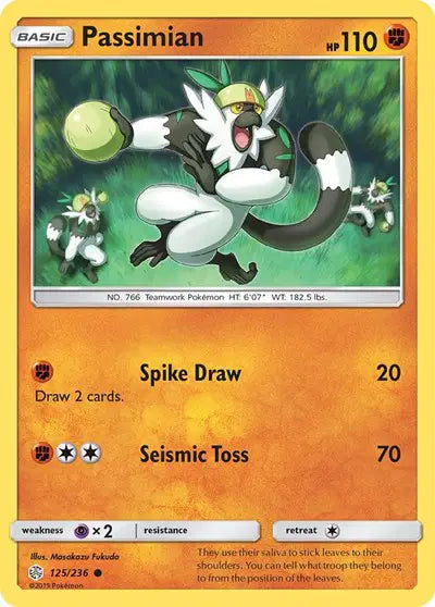 Sun & Moon Cosmic Eclipse  125/236 Passimian