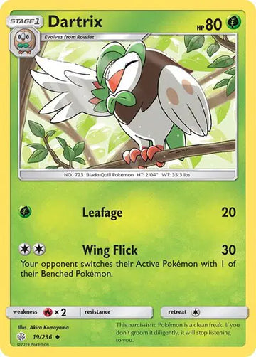 Sun & Moon Cosmic Eclipse 19/236 Dartrix