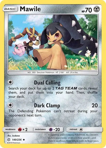Sun & Moon Cosmic Eclipse 140/236 Mawile