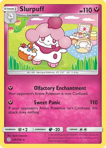 Sun & Moon Cosmic Eclipse 154/236  Slurpuff