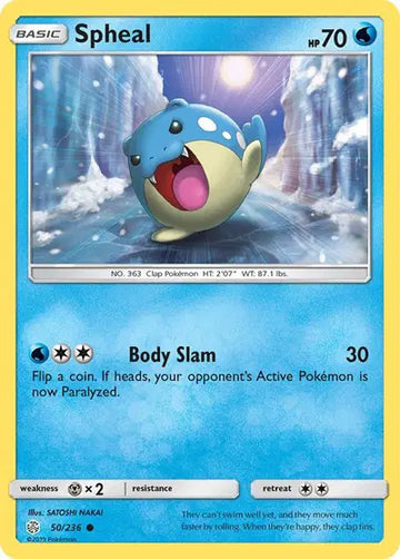 Sun & Moon Cosmic Eclipse 50/236 Spheal