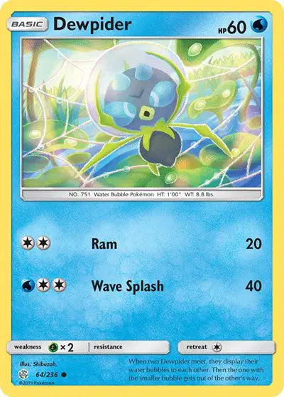 Sun & Moon Cosmic Eclipse  64/236 Dewpider
