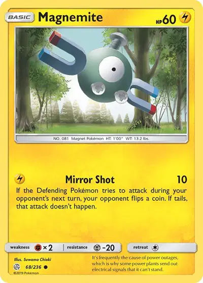 Sun & Moon Cosmic Eclipse  68/236 Magnemite