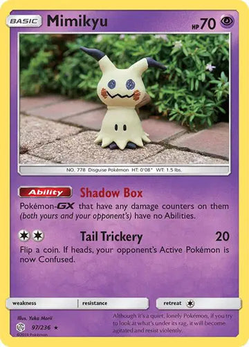 Sun & Moon Cosmic Eclipse 97/236 Mimikyu (97)