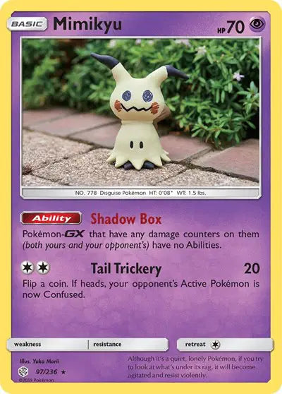 Sun & Moon Cosmic Eclipse 97/236 Mimikyu (97)