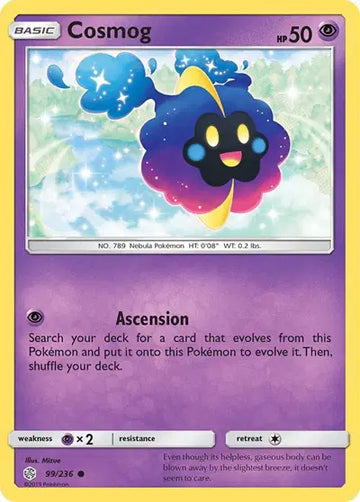 Sun & Moon Cosmic Eclipse 99/236 Cosmog