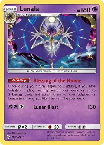 Sun & Moon Cosmic Eclipse 102/236 Lunala