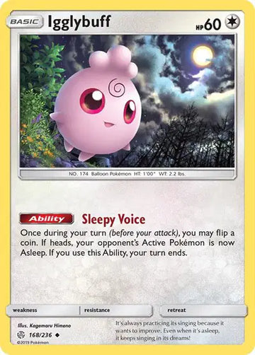 Sun & Moon Cosmic Eclipse 168/236 Igglybuff