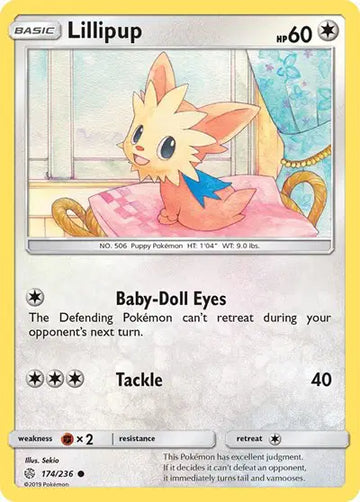 Sun & Moon Cosmic Eclipse  174/236 Lillipup