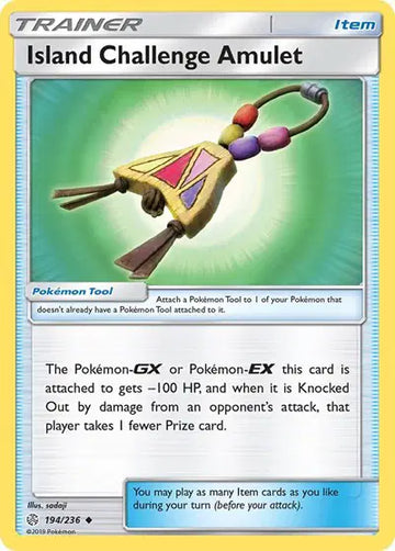Sun & Moon Cosmic Eclipse 194/236 Island Challenge Amulet