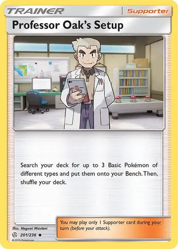 Sun & Moon Cosmic Eclipse 201/236 Professor Oak's Setup