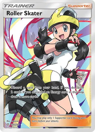 Sun & Moon Cosmic Eclipse 235/236 Roller Skater (Full Art)