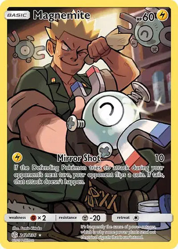 Sun & Moon Cosmic Eclipse 242/236 Magnemite (Secret)