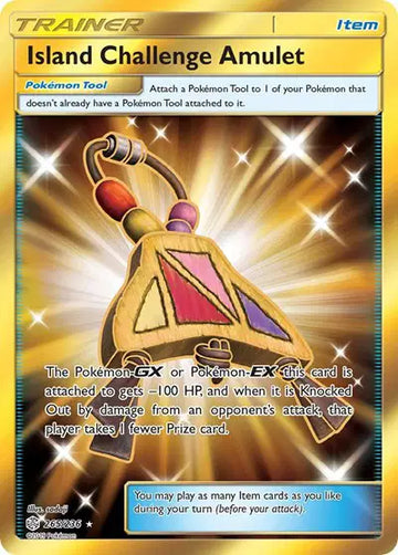 Sun & Moon Cosmic Eclipse  265/236 Island Challenge Amulet (Secret)
