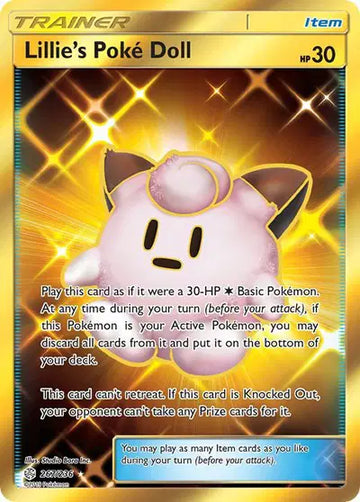 Sun & Moon Cosmic Eclipse  267/236 Lillie's Poke Doll (Secret)