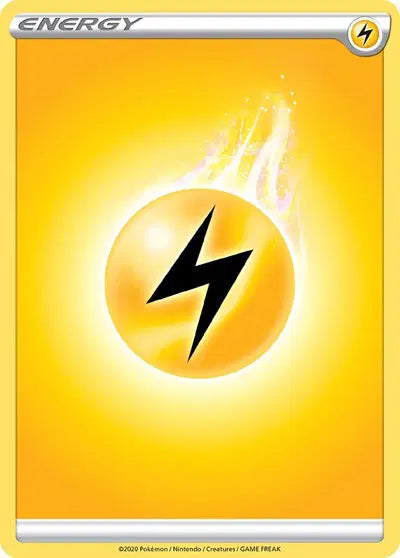 Sword & Shield Base set Lightning Energy