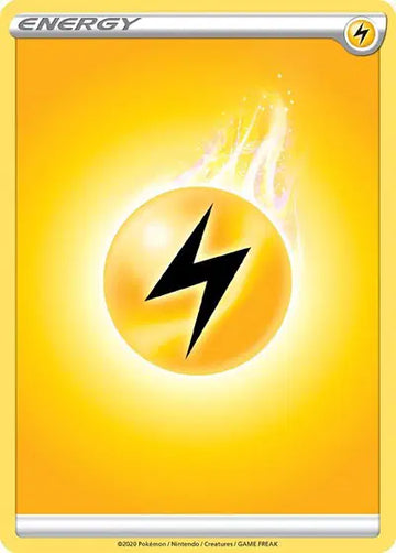 Sword & Shield Base set Lightning Energy