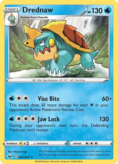 Sword & Shield Base Set 061/202 Drednaw