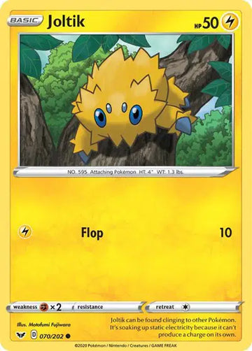 Sword & Shield Base Set  070/202 Joltik