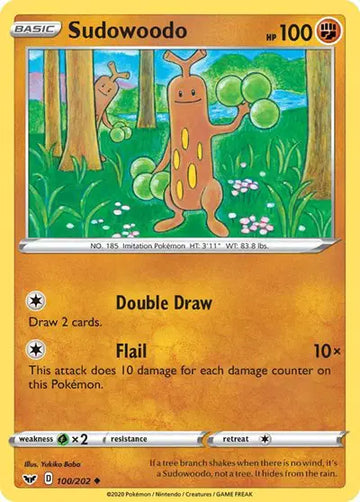 Sword & Shield Base set 100/202 Sudowoodo