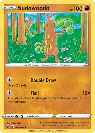 Sword & Shield Base set 100/202 Sudowoodo