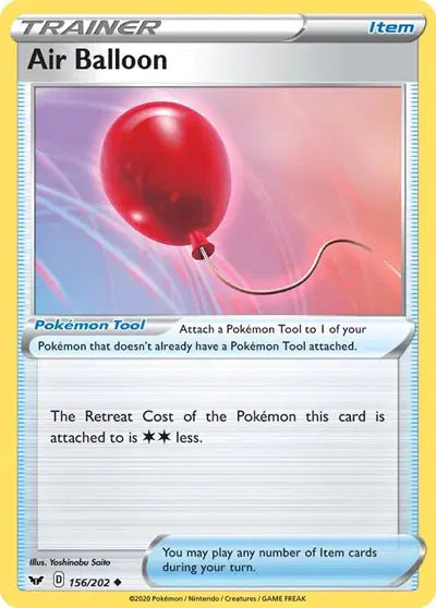 Sword & Shield Base set  156/202 Air Balloon