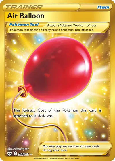 Sword & Shield Base set  213/202 Air Balloon (Secret)